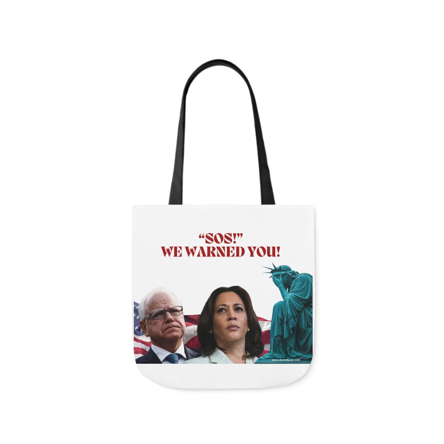 Canvas Tote Bag, 5-Color Straps