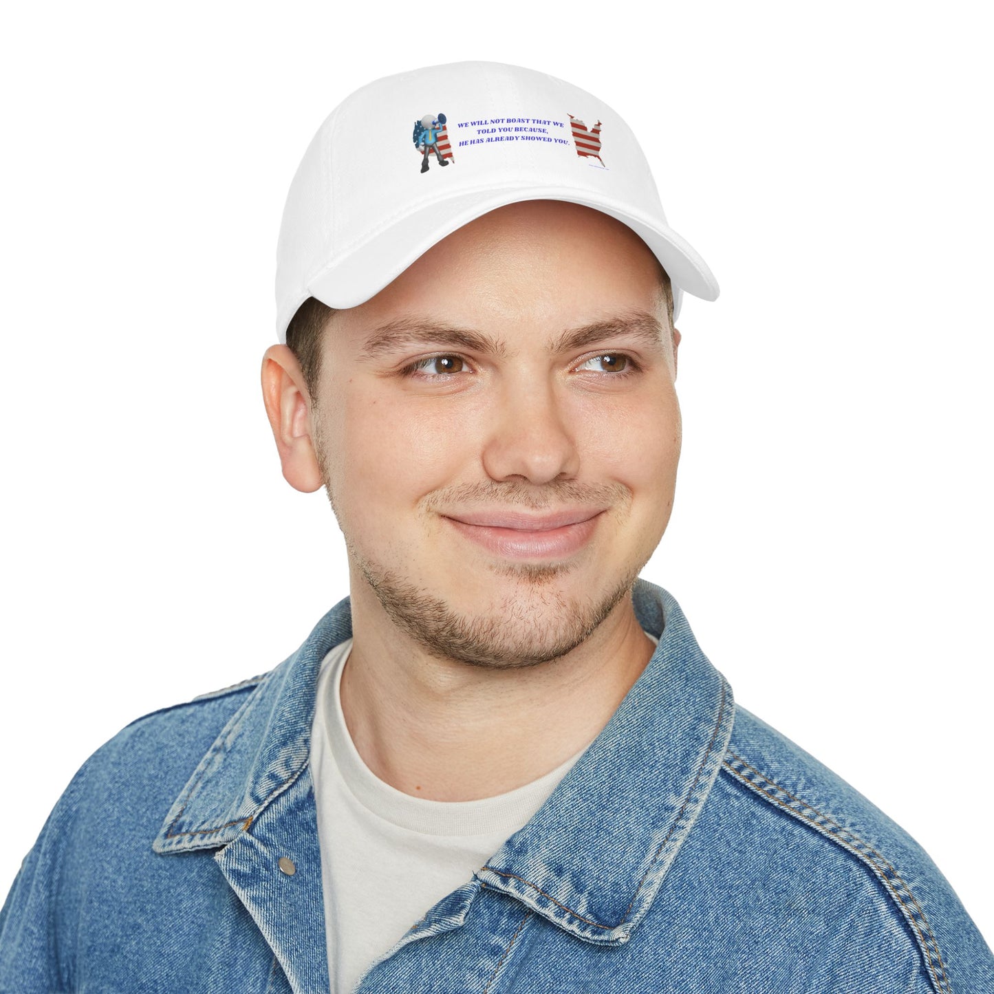 Inspirational Low Profile Baseball Cap - Motivational Quote Hat for Everyday Style