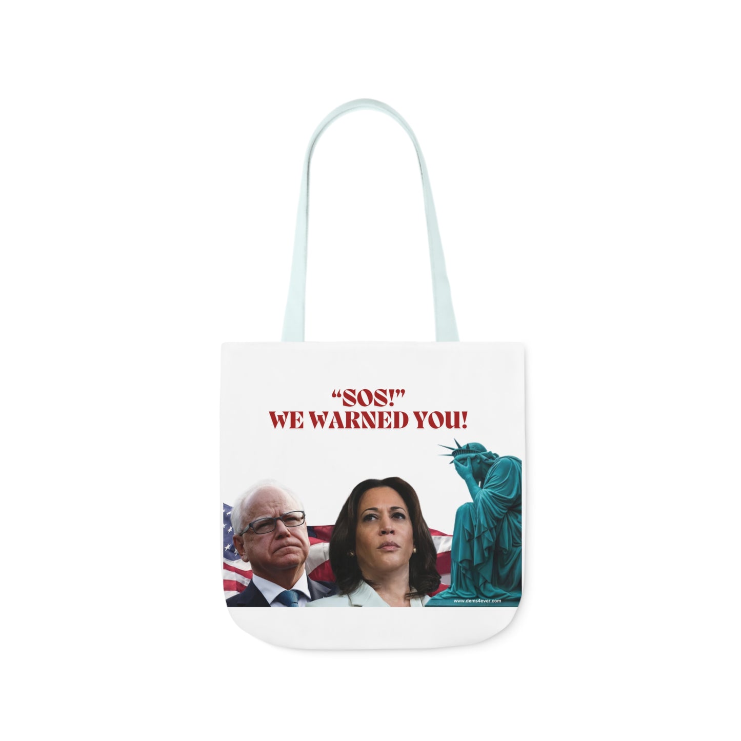 Canvas Tote Bag, 5-Color Straps