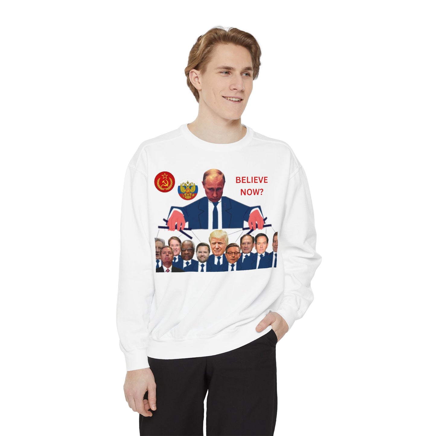 Unisex Garment-Dyed Sweatshirt