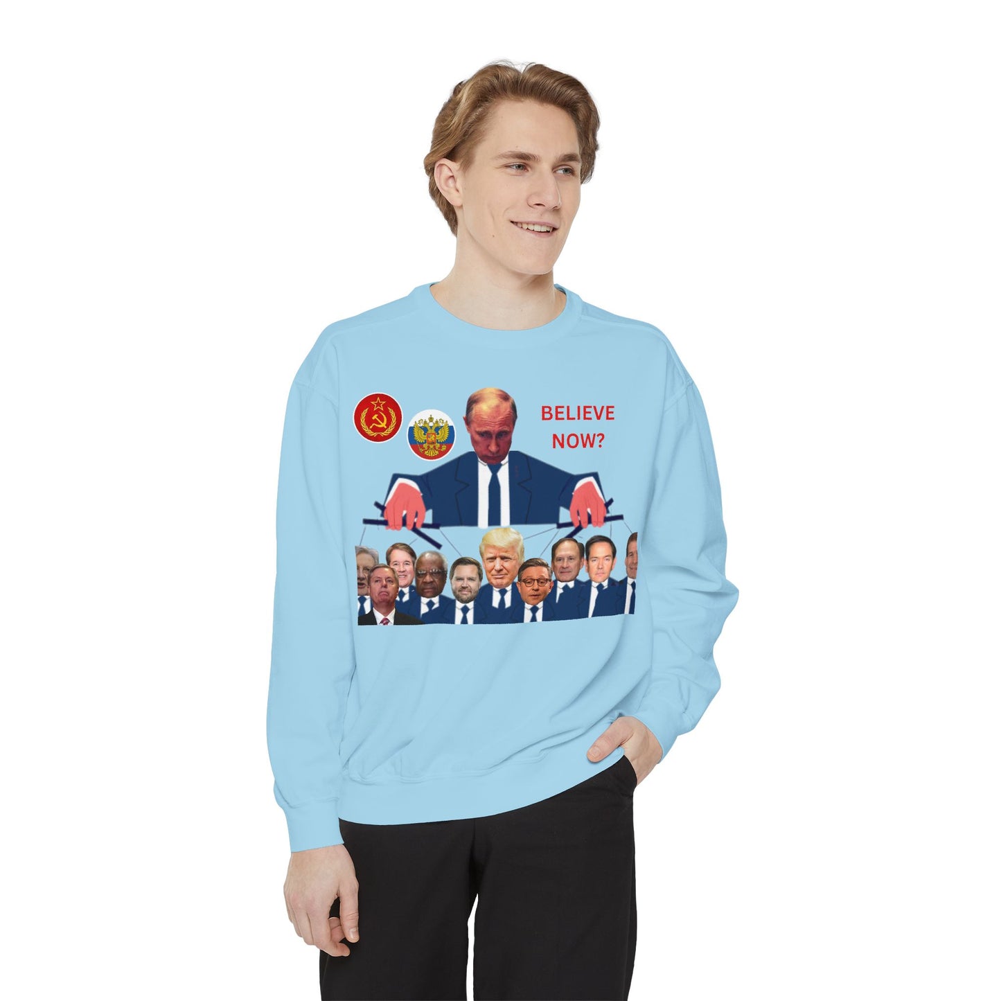 Unisex Garment-Dyed Sweatshirt