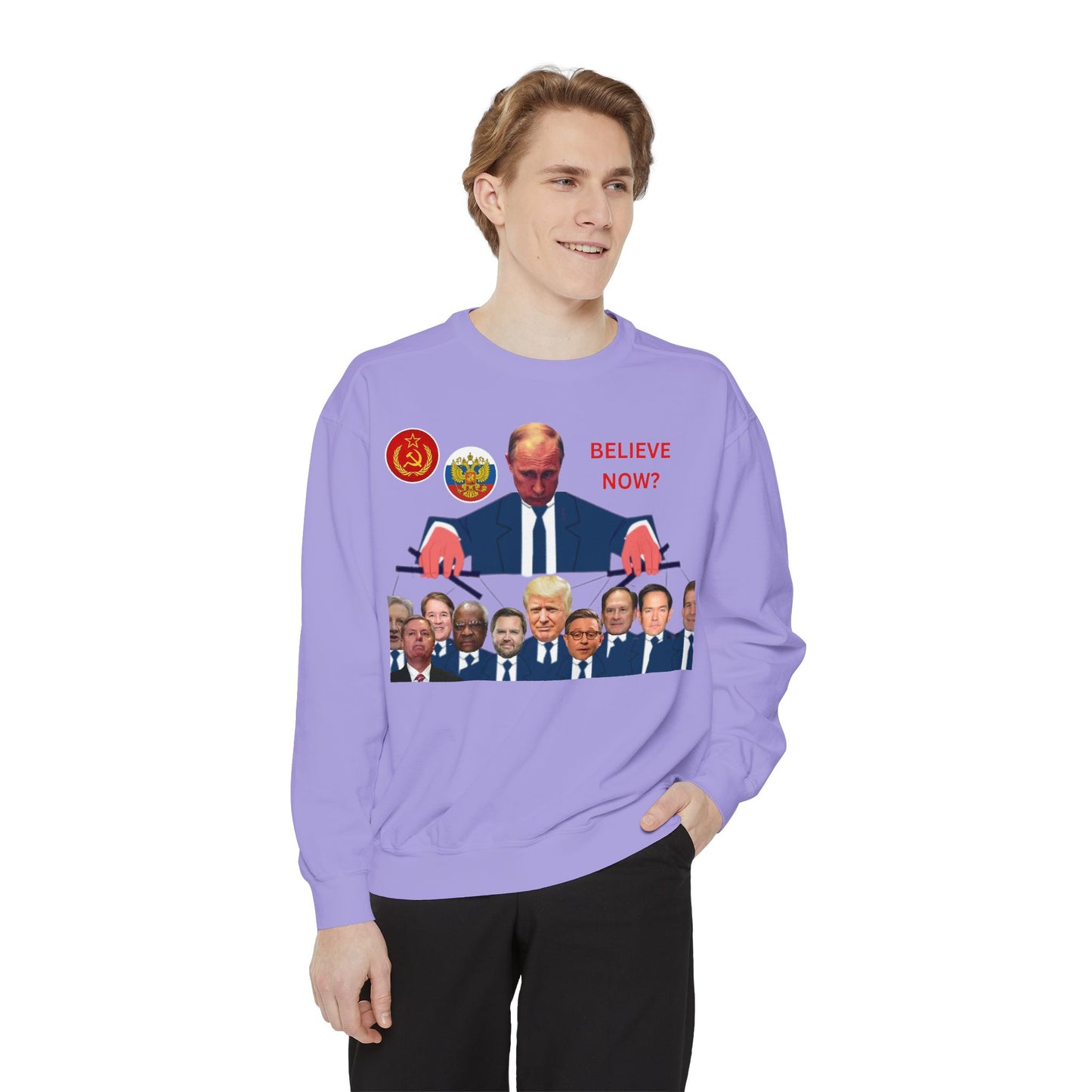 Unisex Garment-Dyed Sweatshirt